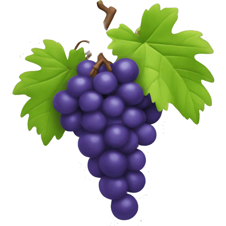 3D Grapes emoji  emoji