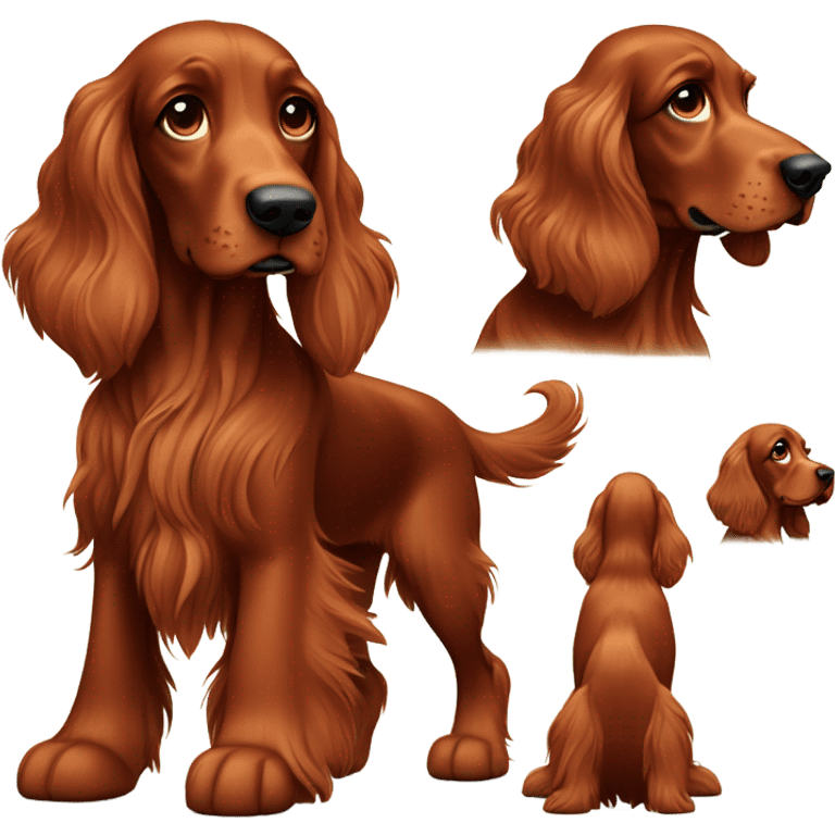 Irish setter field strain emoji