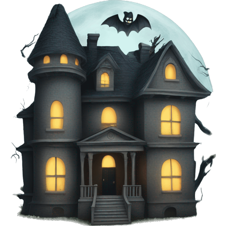 haunted house emoji