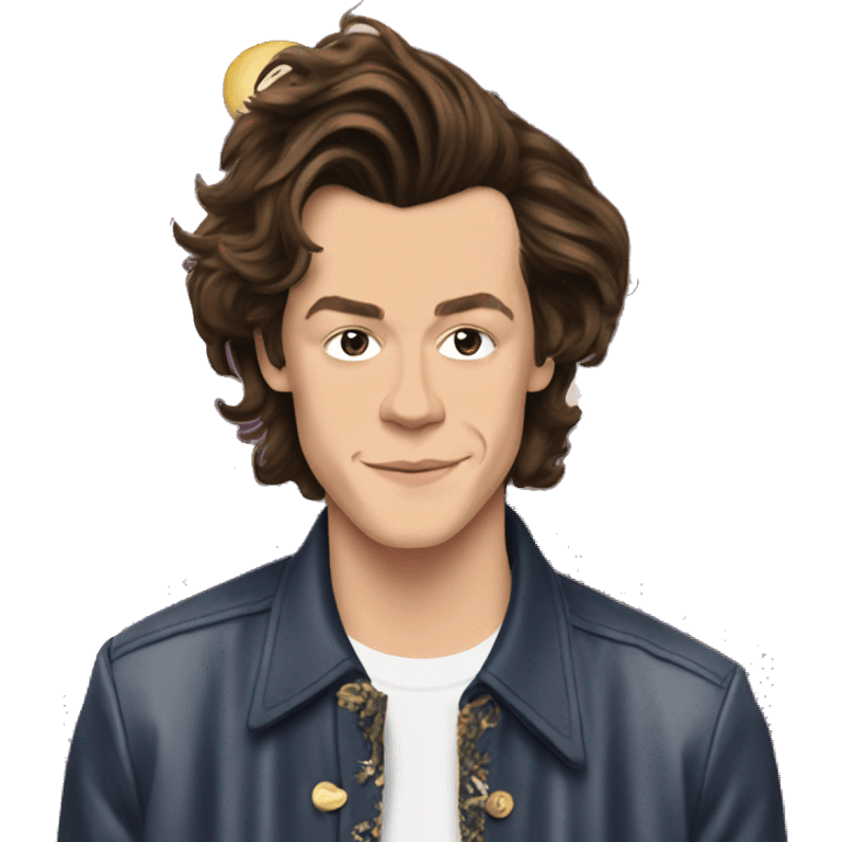 Harry Styles on Stage in London  emoji