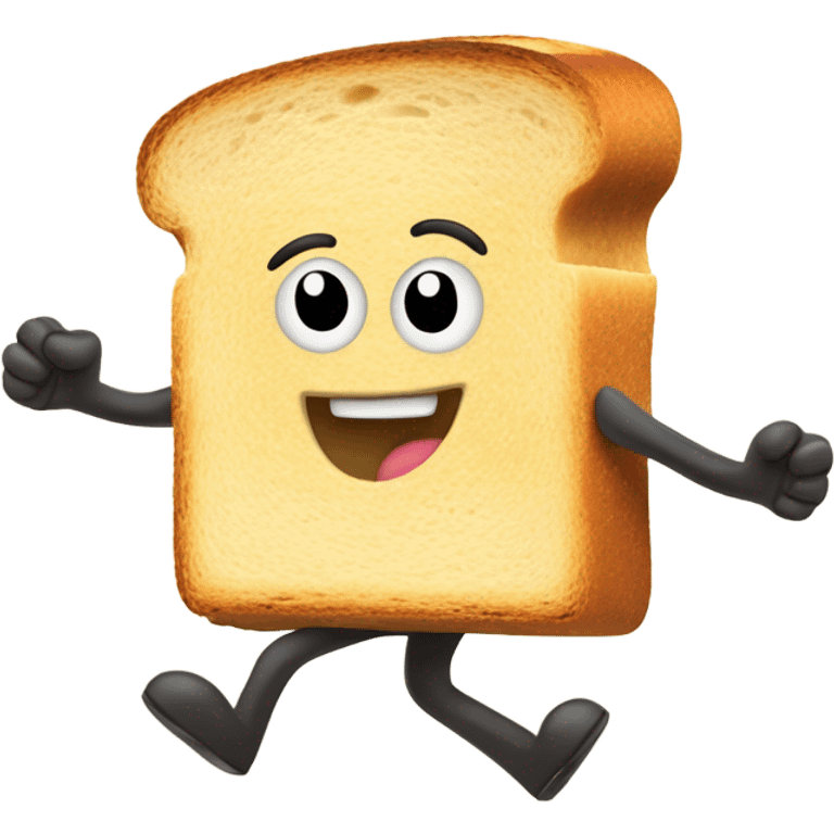 toast dancing emoji