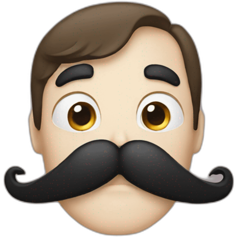 mustache emoji