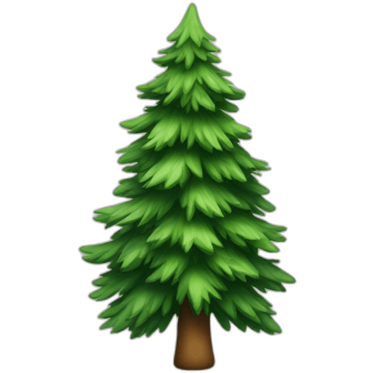 Green fir emoji