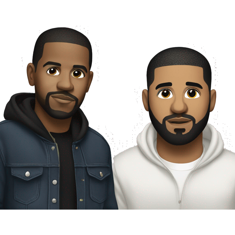 kendrick lamar and drake emoji