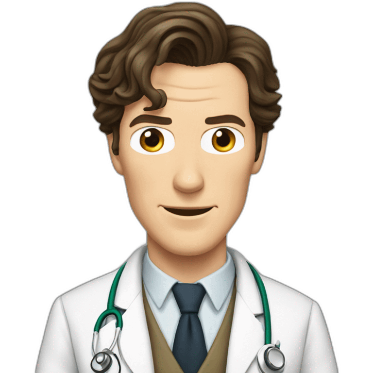 benedict cumberbatch as doctor emoji