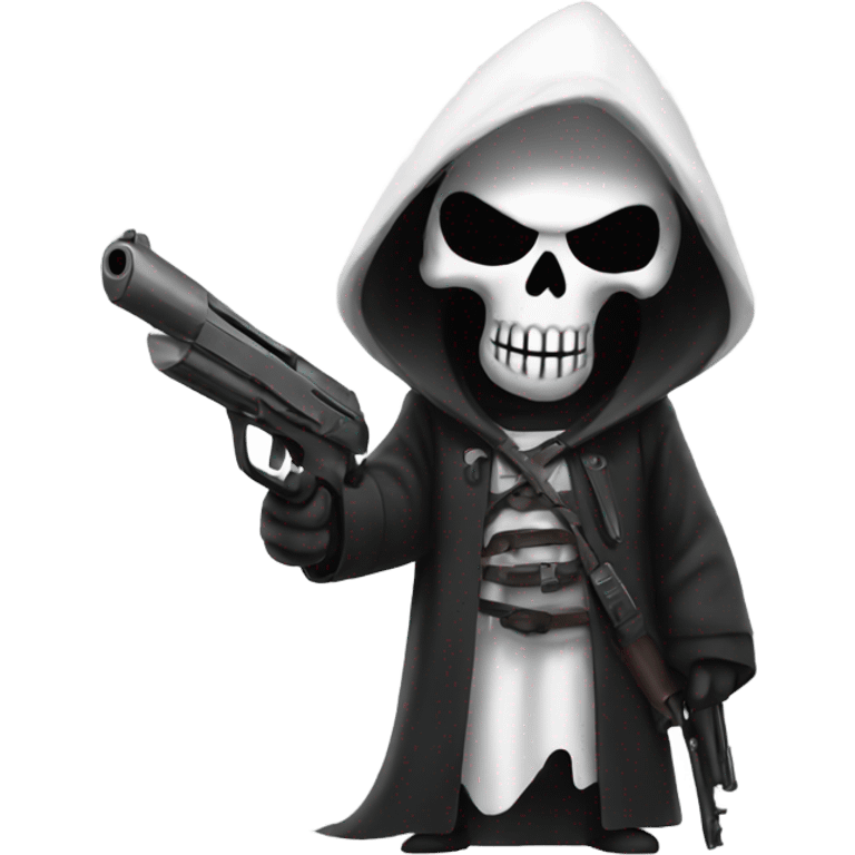 Reaper with gun emoji