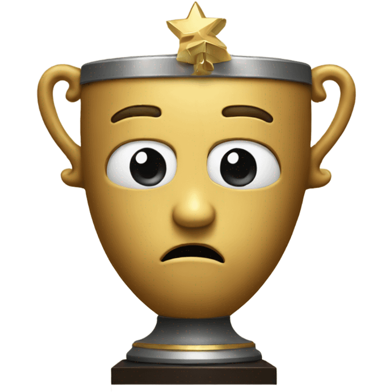 Sad trophy  emoji