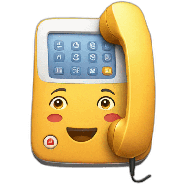 phone calling emoji