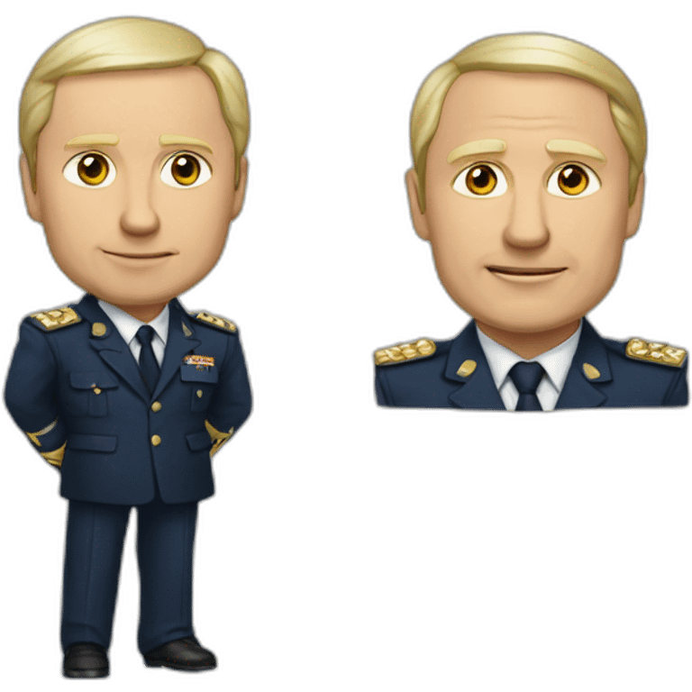 Путин с сердечком emoji