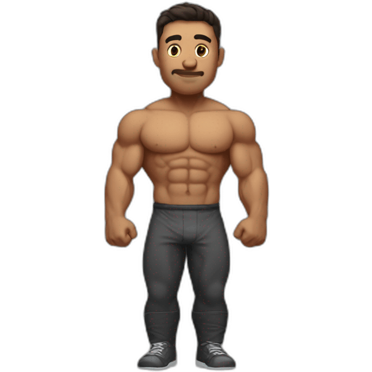 muscular guy  emoji