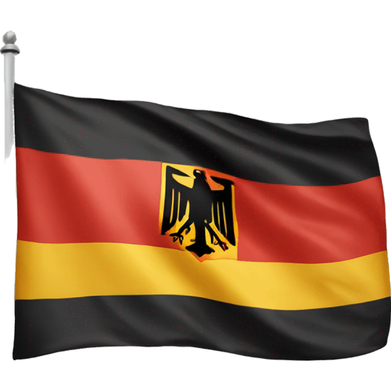 German Democratic Republic's flag emoji