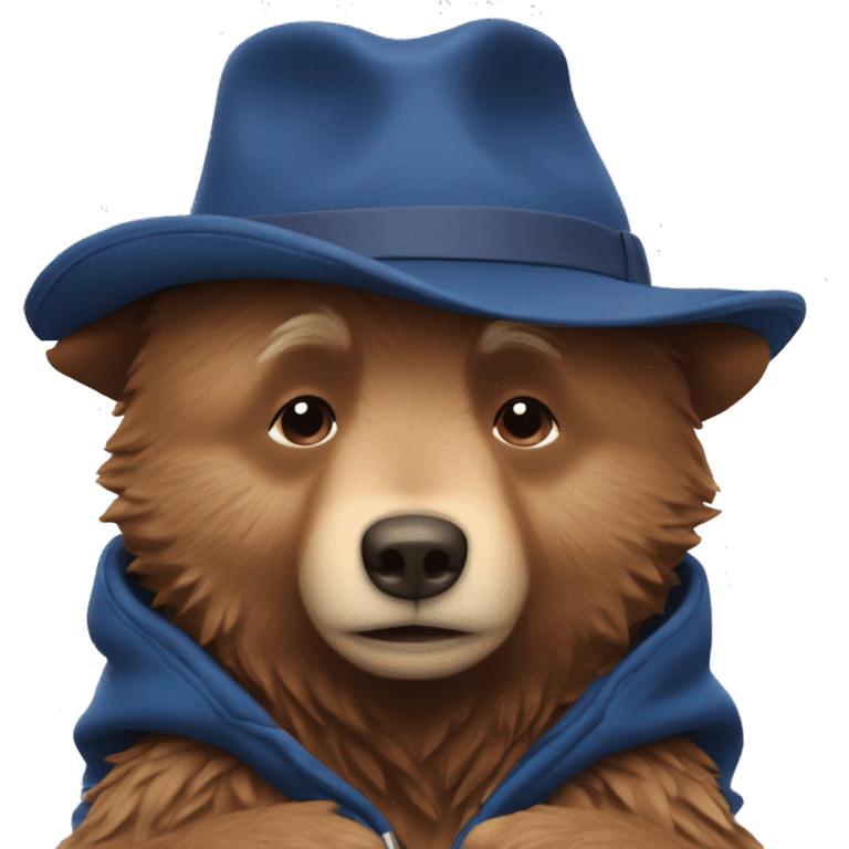 paddington-bear sitting eyes closed emoji