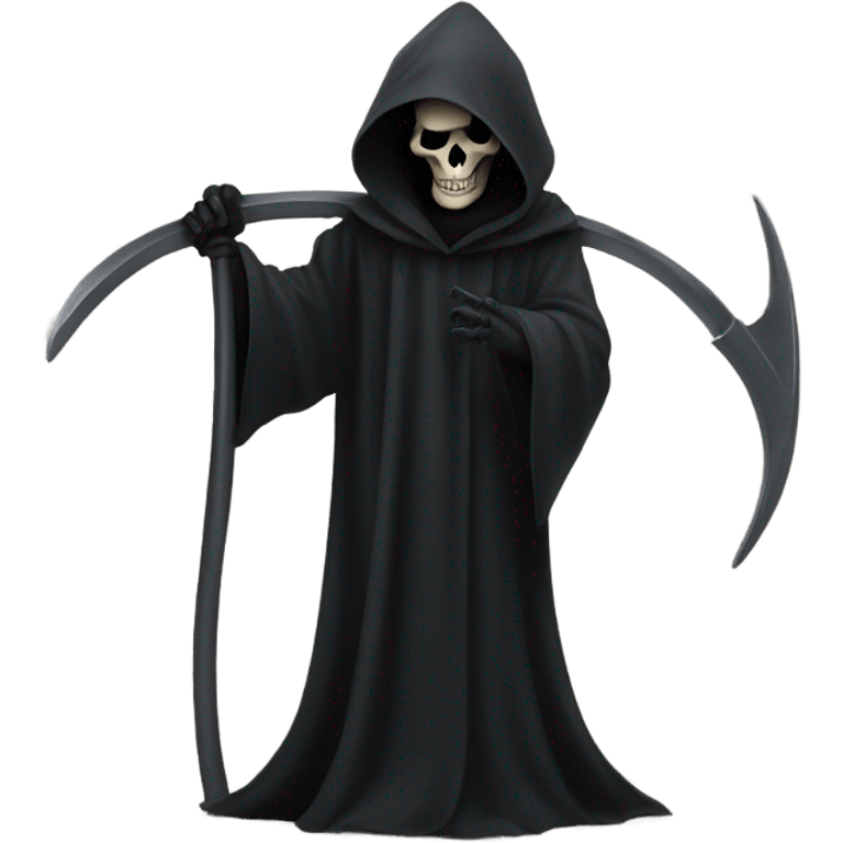 Grim reaper with sythe emoji