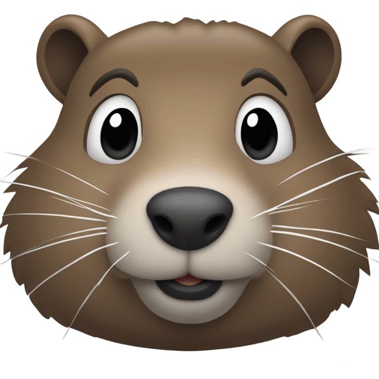 Groundhog emoji