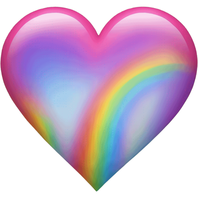 Heart rainbow emoji