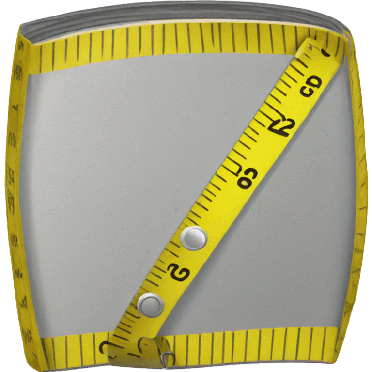 tape measure emoji