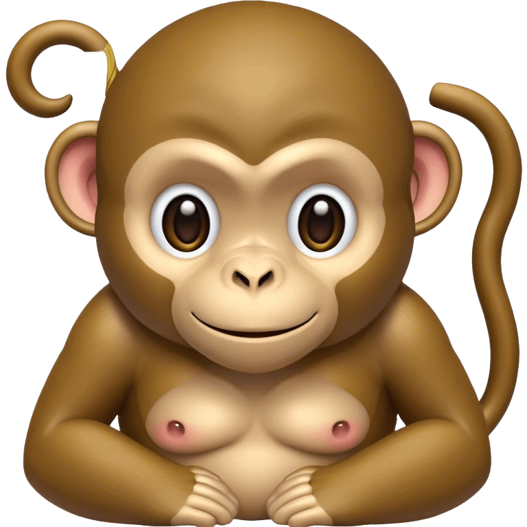 Big monkey emoji