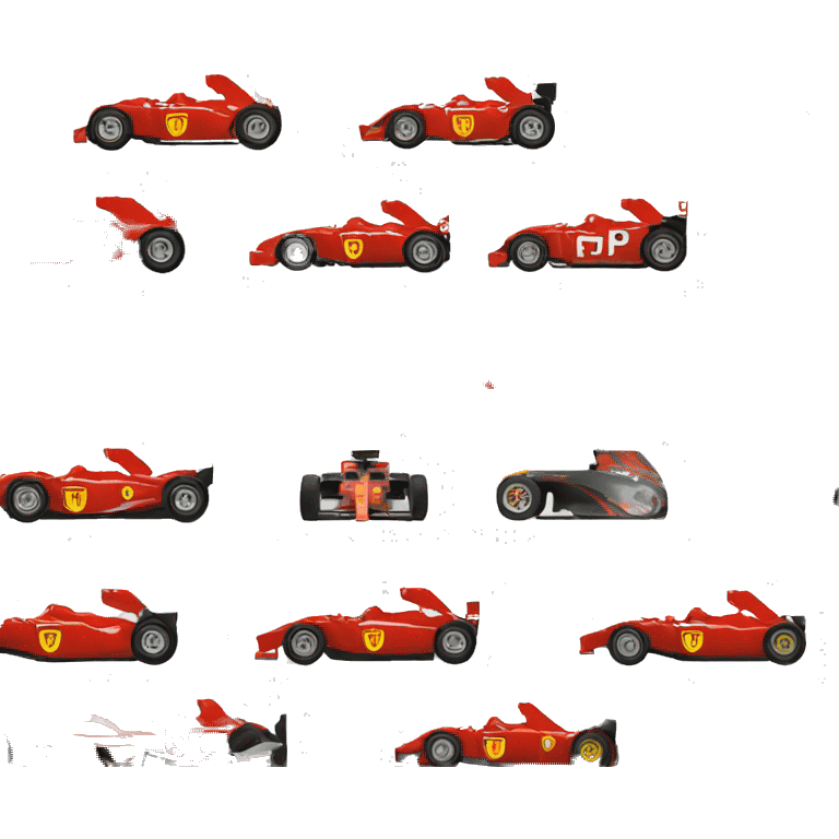 f1 ferrari car emoji