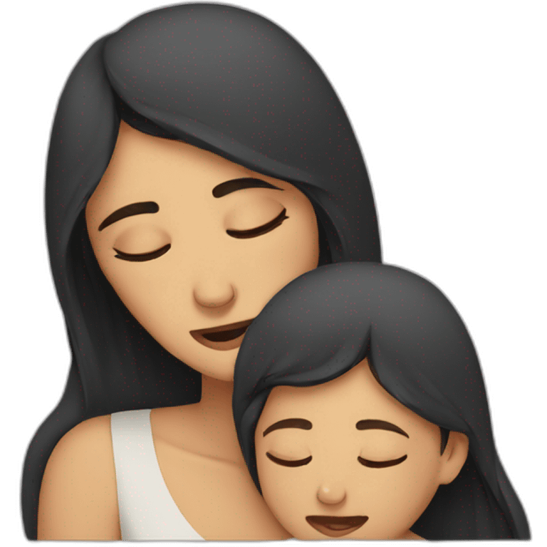 persian woman crying over her child emoji