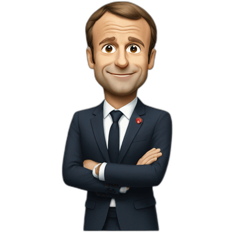 Emmanuel Macron emoji