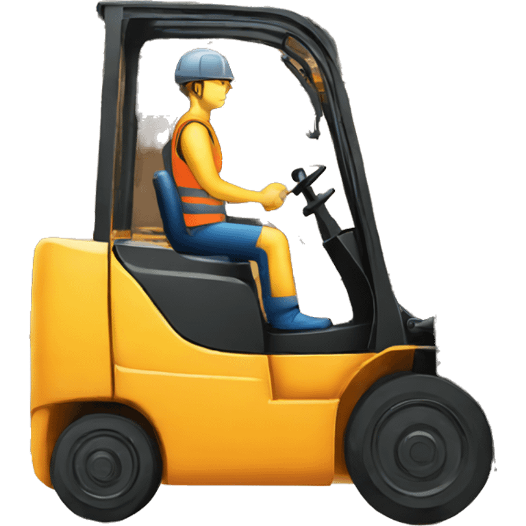 forklift usage emoji