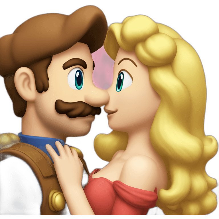 Mario-kiss emoji