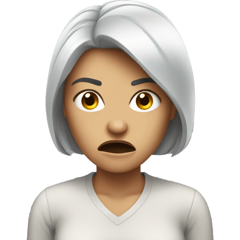 angry woman emoji