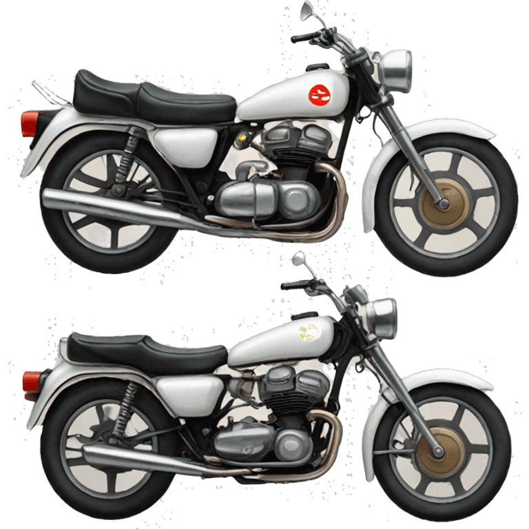 Motorcycle from 1980 from Germany emoji