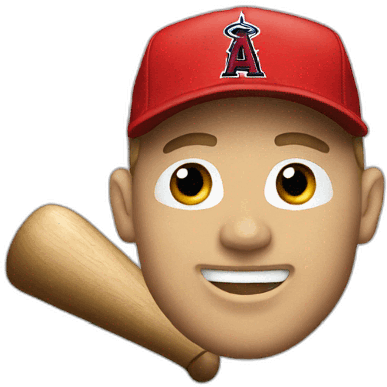 mike trout emoji