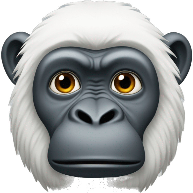 White gorrila emoji