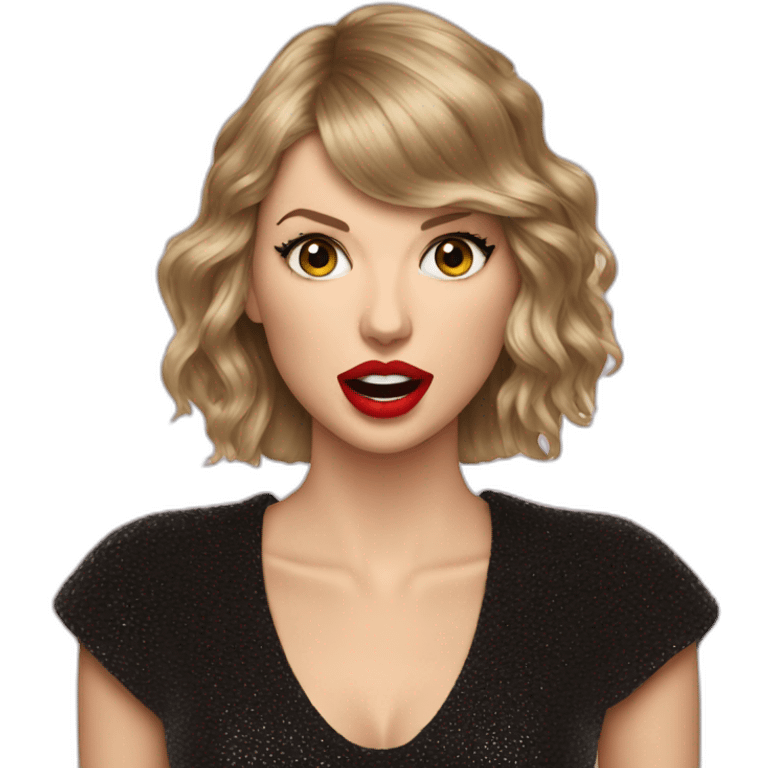 taylor-swift-mouth-bbc emoji