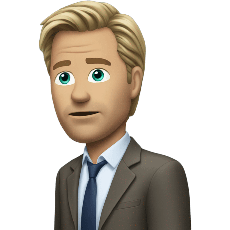 Chris Hansen catching a predator  emoji