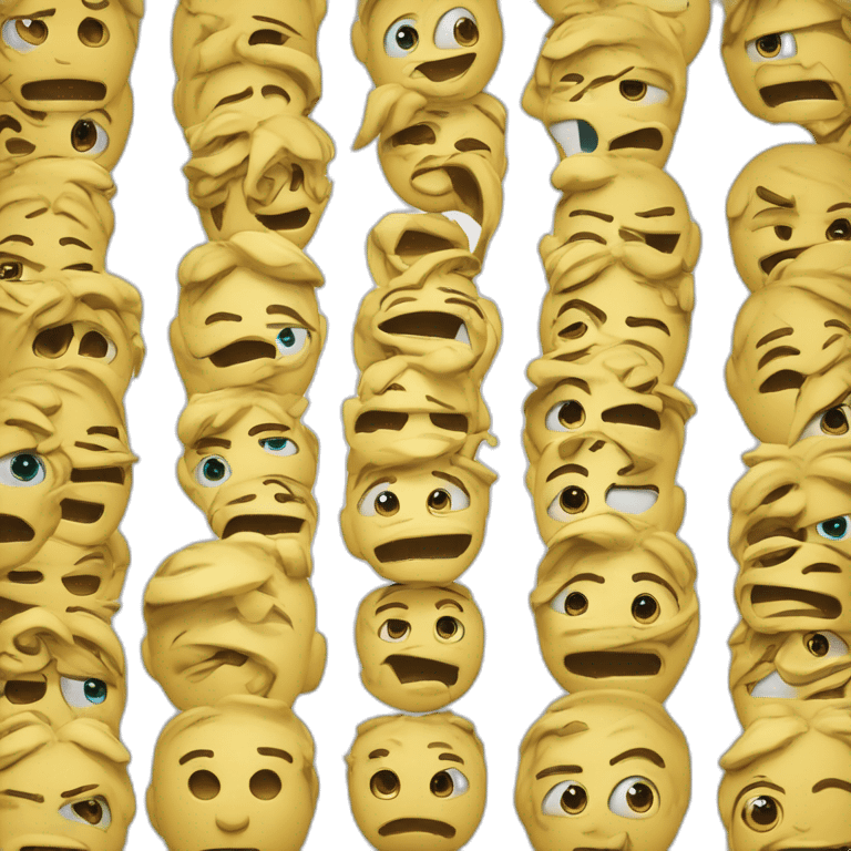 emojis qui regarde à droite en plissant les yeux emoji