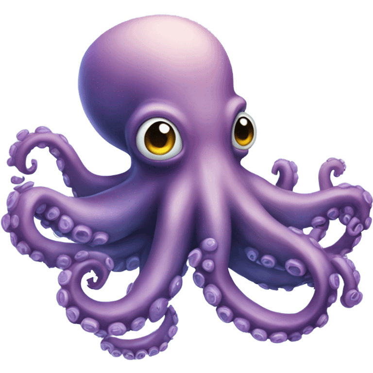 The most real blue octopus you can create emoji