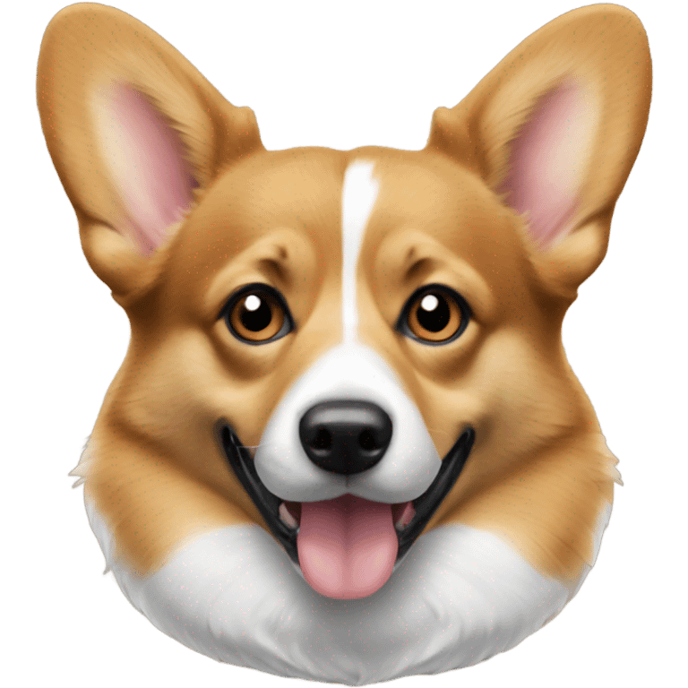 black pembrooke welsh corgi emoji