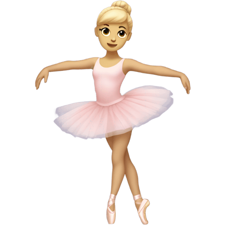 blonde ballerina emoji