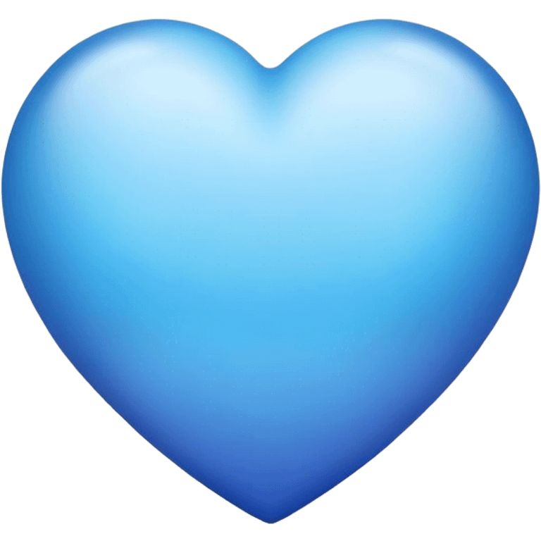 Blue heart  emoji