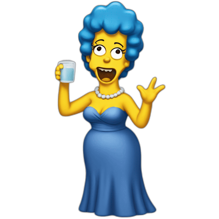 Marge Simpson emoji