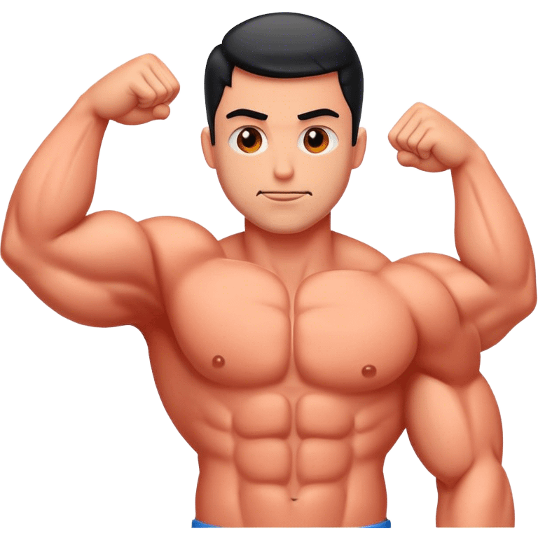 Muscles love man emoji