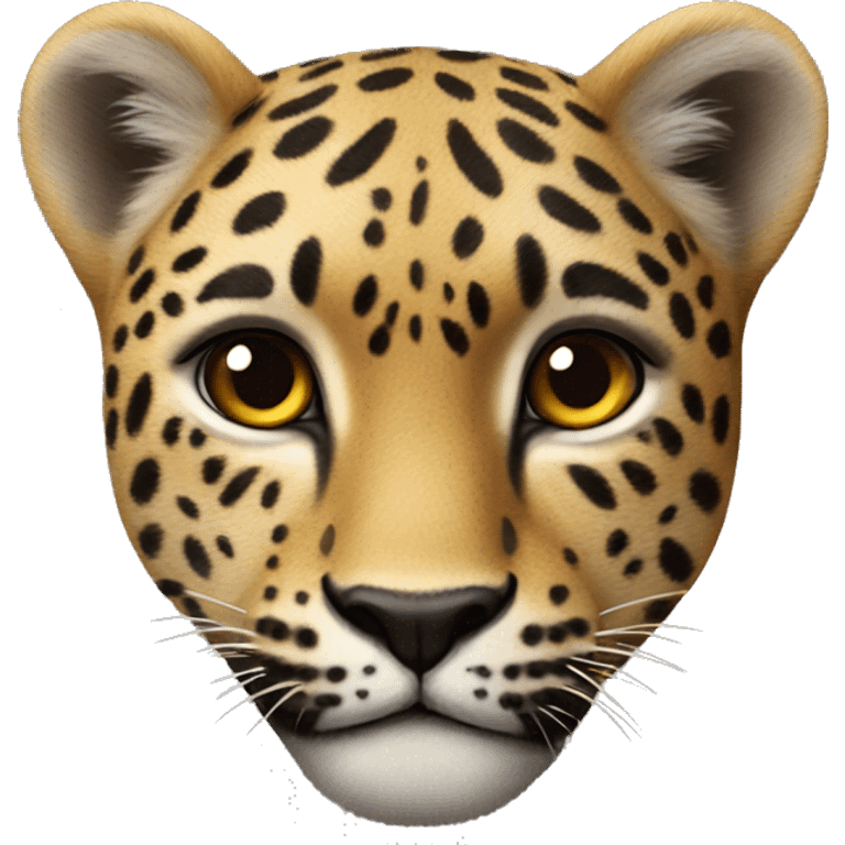 Corazón leopardo emoji