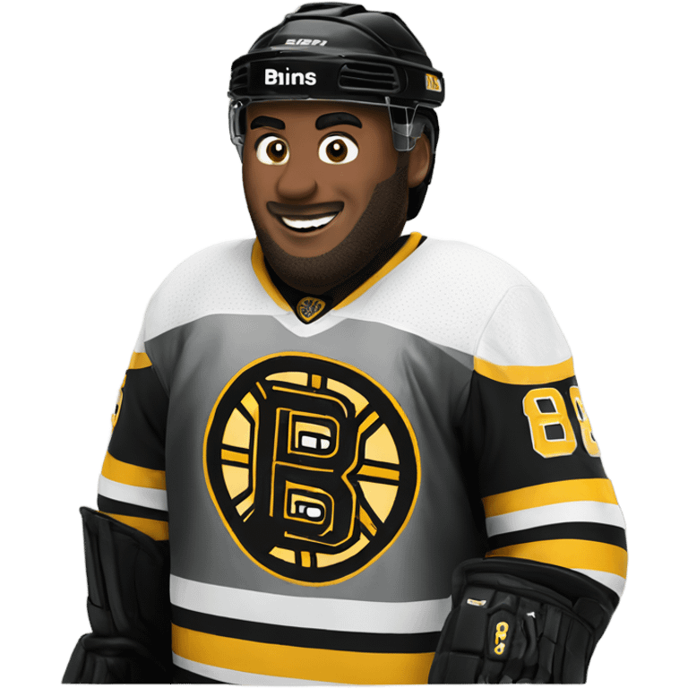 Boston bruins emoji