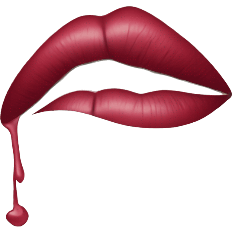 lipstick kiss letter emoji