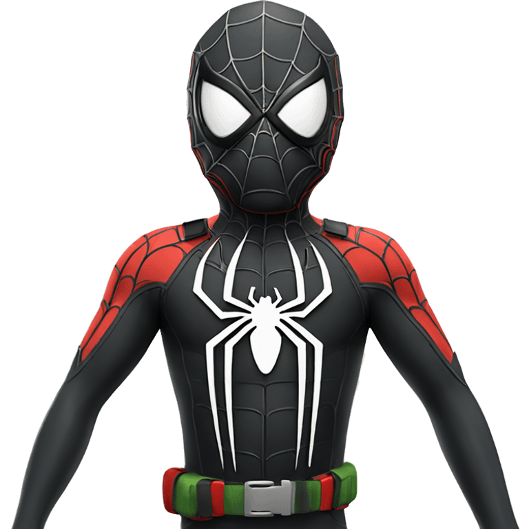 Spider-Man in a scuba costume emoji