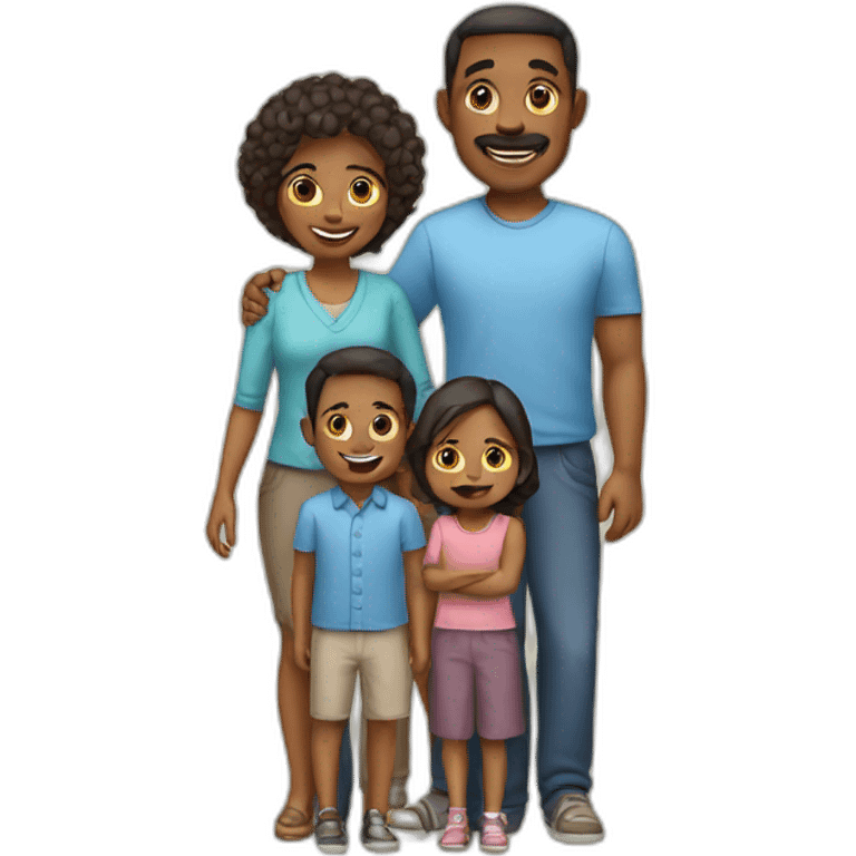 a family emoji