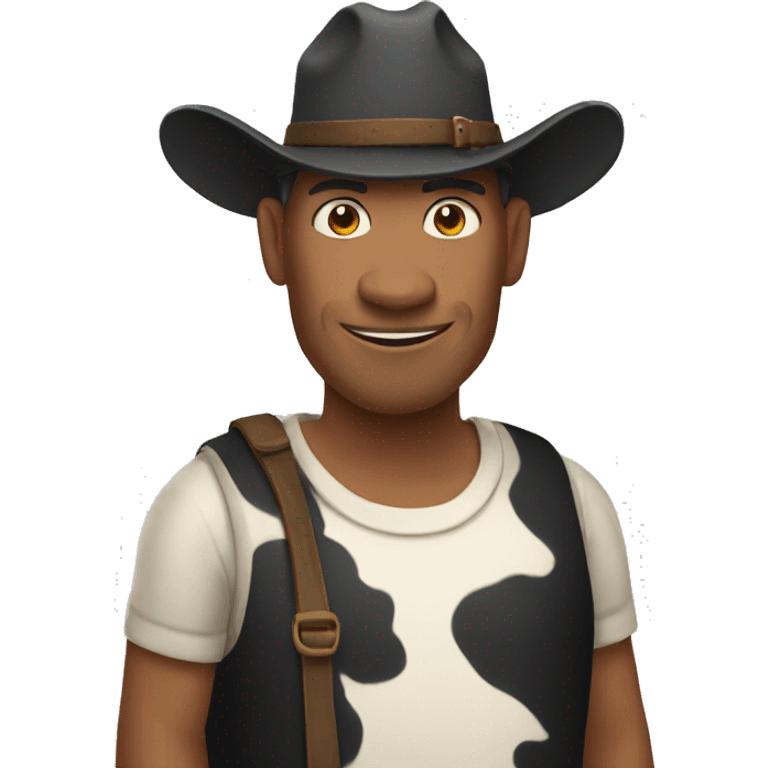  cow man   emoji