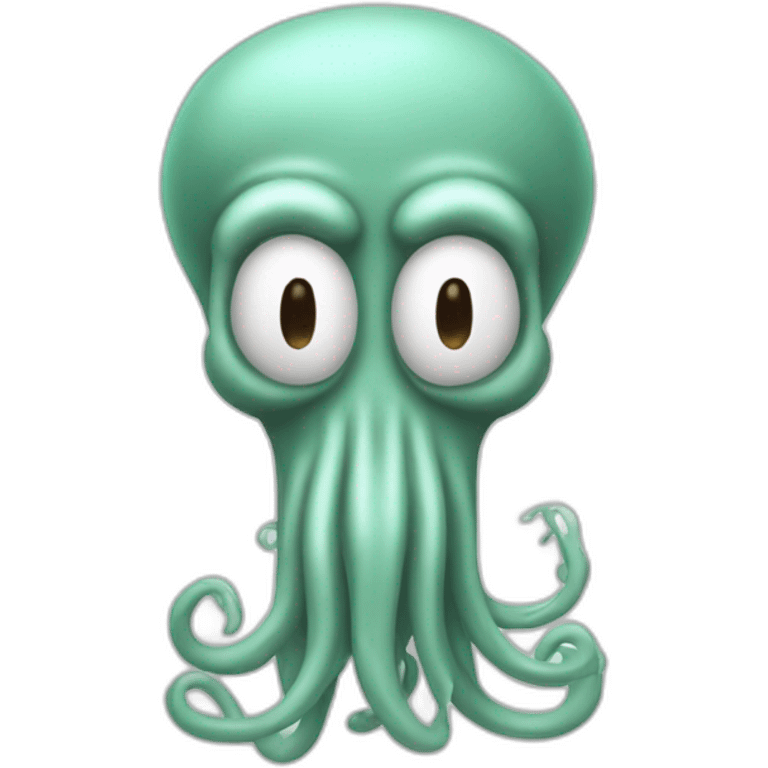 Squidward Tentacles emoji