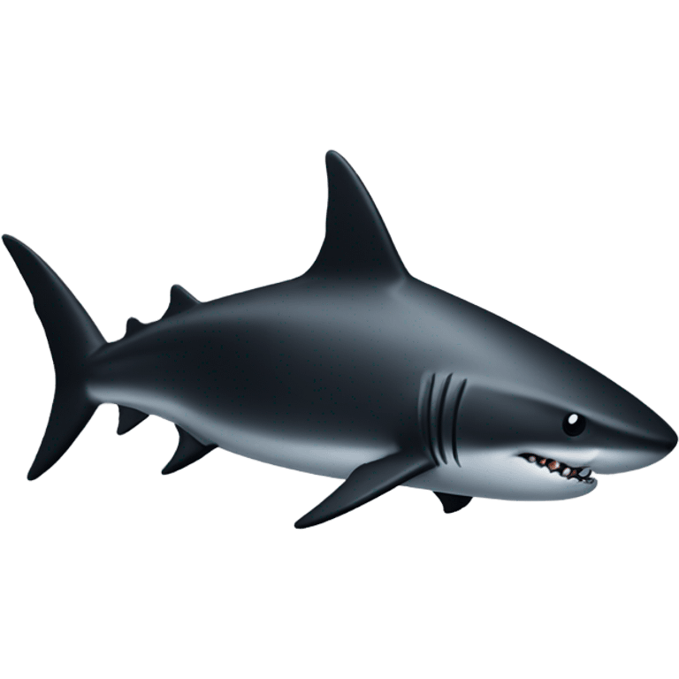 Black shark emoji