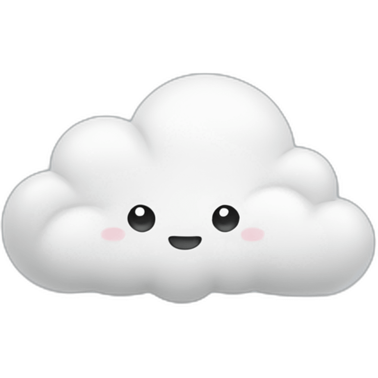 Cute Cloud emoji