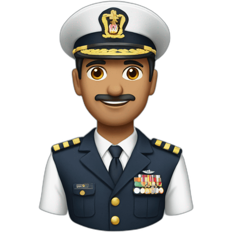 Indian navy officer emoji