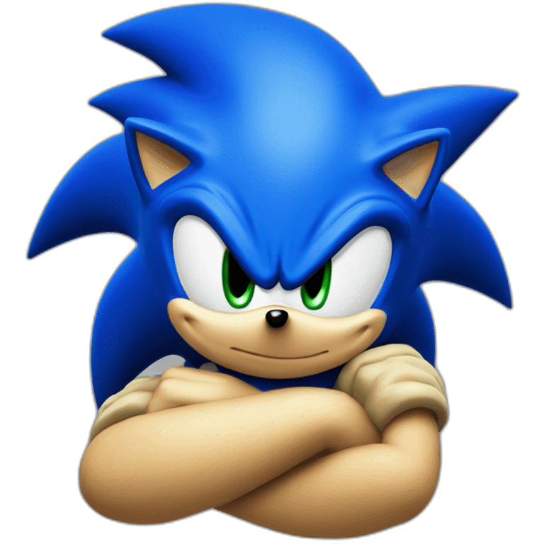 Sonic the Hedgehog’s blue emoji